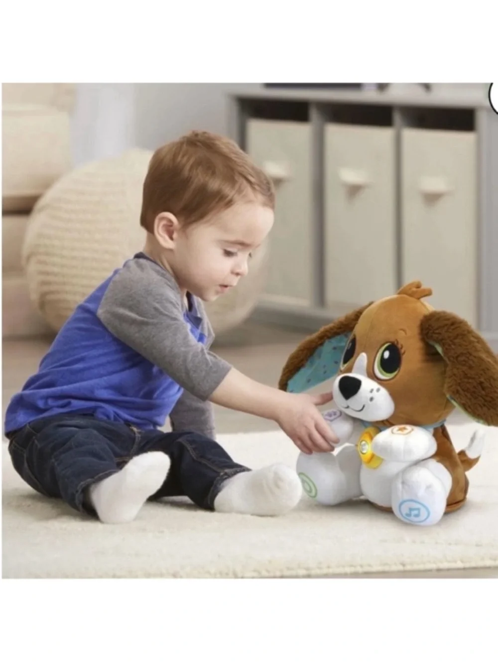 🆕- Leap Frog- Speak & Learn Puppy -Interactive Plush Toy 12mo+ New in Box